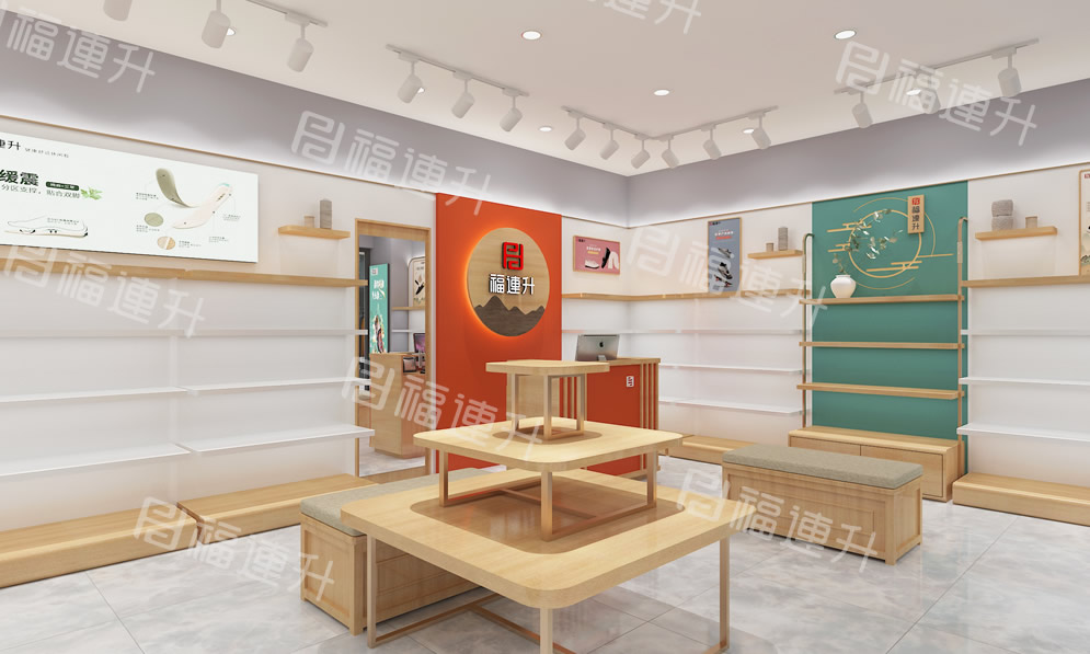 福連升健康舒適休閑鞋、老北京布鞋店面效果圖3