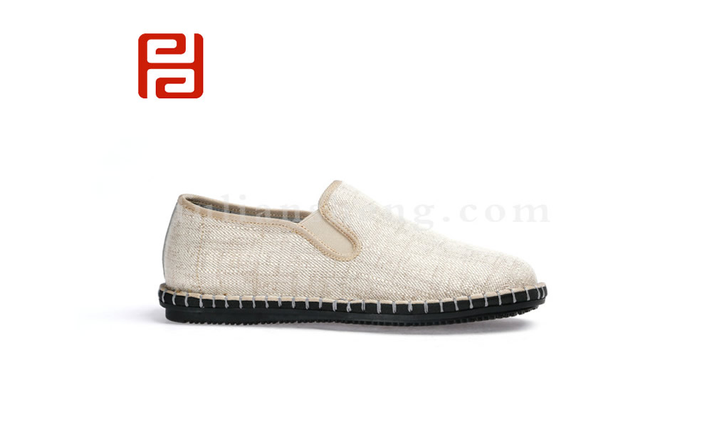 中國風(fēng)夏季男士帆布鞋休閑鞋透氣老北京布鞋圖片