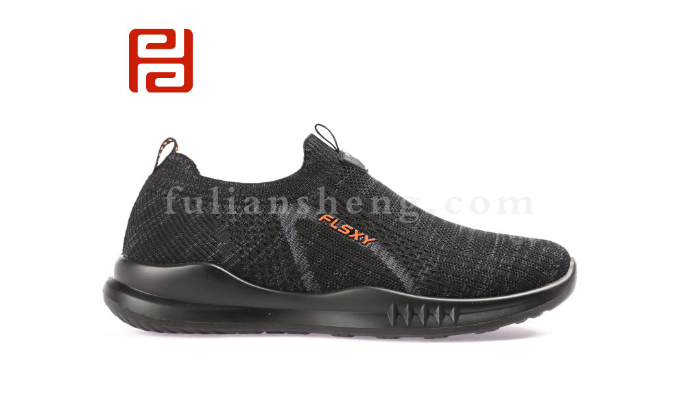福連升2020春運動休閑輕便透氣男鞋飛織漫步鞋圖片