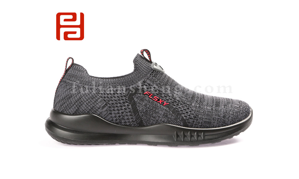 福連升2020春運動休閑輕便透氣男鞋飛織漫步鞋圖片