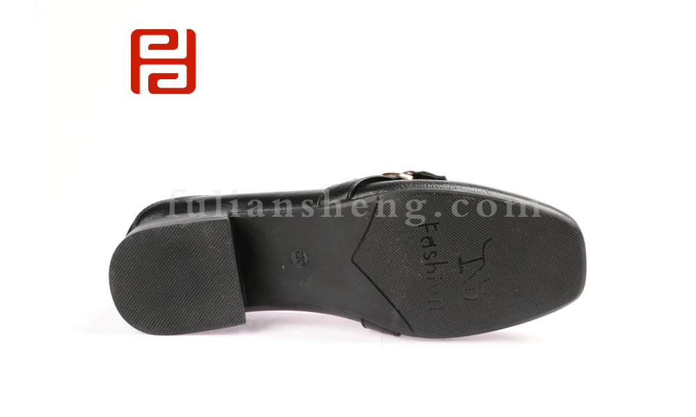 福連升時尚休閑光面女鞋淺口單鞋低跟休閑鞋圖片