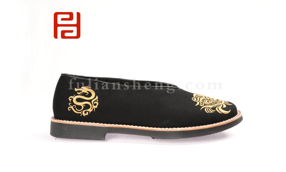 福連升老北京布鞋春棉麻刺繡休閑透氣民族風復古單鞋圖片