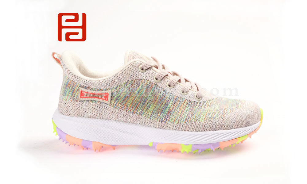 福連升炫彩女鞋時尚運動鞋軟釘底情侶款男女春季單鞋圖片