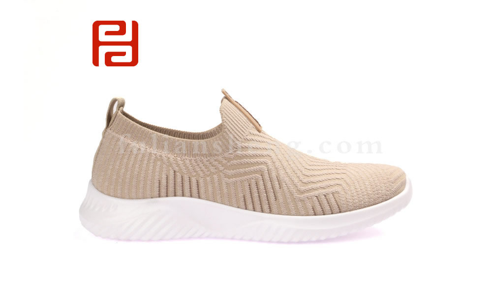 福連升男士透氣網面一腳蹬襪子鞋休閑單鞋運動鞋圖片