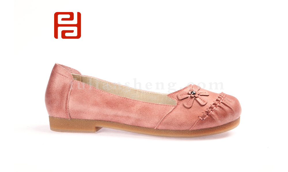 福連升平跟舒適淺口休閑女鞋 輕便老北京布鞋圖片