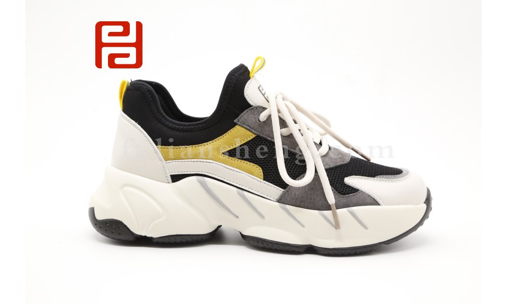 福連升男鞋運動鞋百搭厚底棉麻透氣舒適休閑鞋圖片