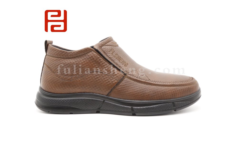 福連升老北京布鞋男冬季中年軟底舒適透氣休閑鞋圖片