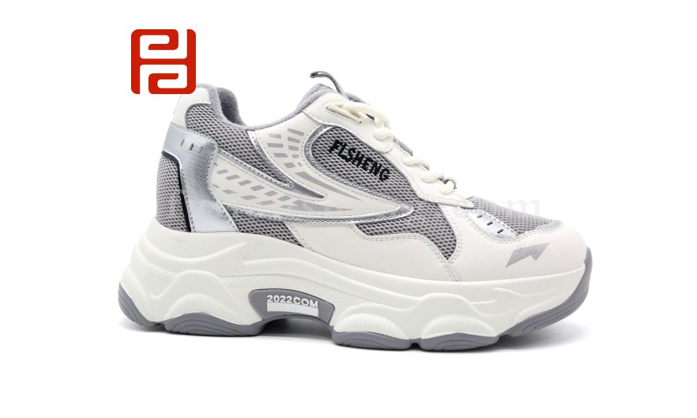 福連升休閑運(yùn)動(dòng)女鞋厚底增高保暖舒適鞋子圖片