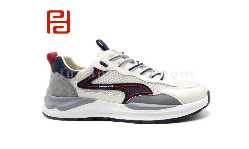 福連升夏季時(shí)尚休閑阿甘鞋男鞋網(wǎng)孔透氣鞋子