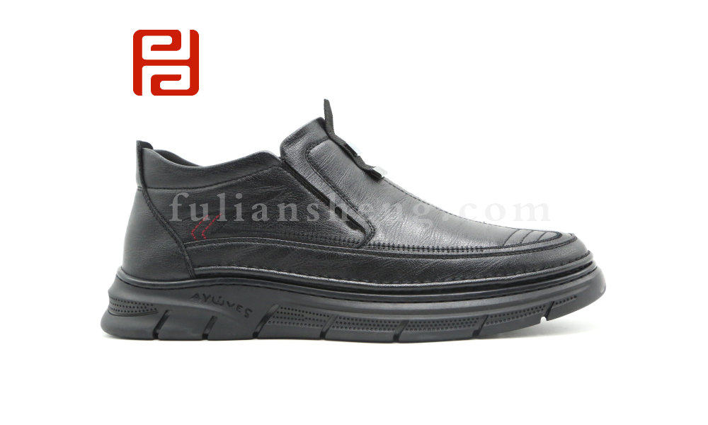 福連升冬季保暖輕便手縫鞋舒適老北京布鞋男鞋