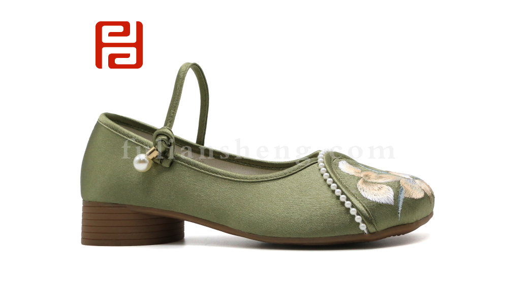福連升夏季女鞋中國風(fēng)傳統(tǒng)民族風(fēng)漢唐風(fēng)韻舞蹈鞋鞋