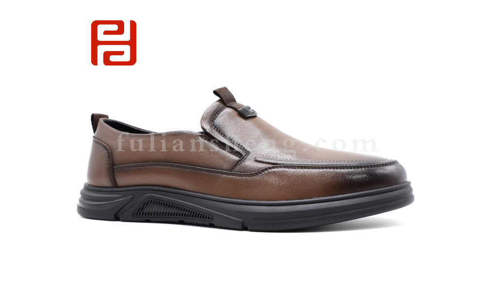 福連升冬季新款輕松工作男鞋商務休閑商務鞋
