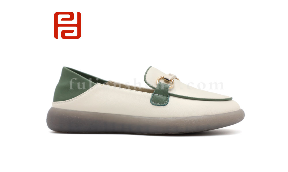 舒適休閑女鞋真皮面料棉麻內里春季休閑鞋