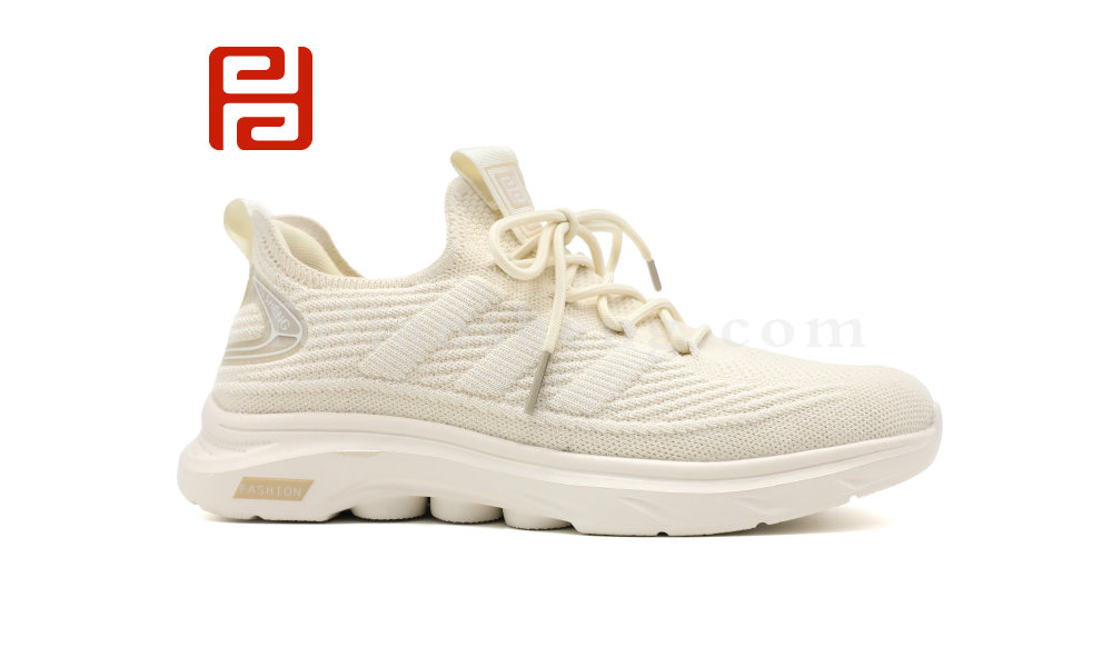 春秋運(yùn)動男單鞋休閑運(yùn)動高彈飛織面料舒適運(yùn)動鞋