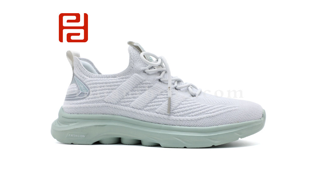 春秋運(yùn)動男單鞋休閑運(yùn)動高彈飛織面料舒適運(yùn)動鞋