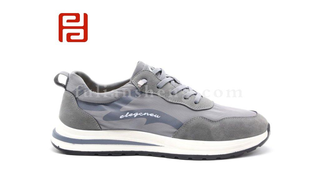 福連升休閑運(yùn)動(dòng)男單鞋簡潔中老年阿甘運(yùn)動(dòng)鞋圖片