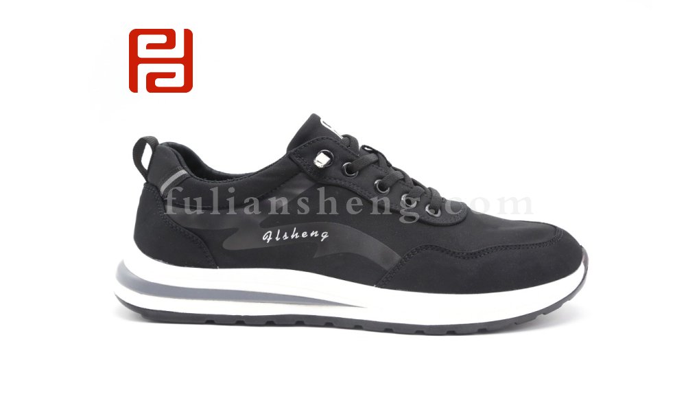 福連升休閑運(yùn)動(dòng)男單鞋簡潔中老年阿甘運(yùn)動(dòng)鞋圖片