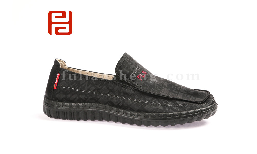 福連升春款男休閑透氣輕便單鞋一腳蹬男鞋(圖4)