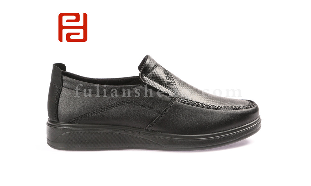 福連升20春款男鞋商務休閑一腳蹬輕便中年鞋休閑鞋(圖3)