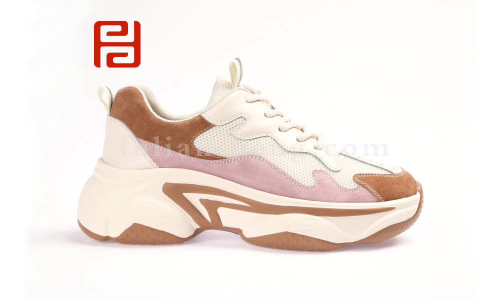 福連升2020春運動休閑厚底老爹鞋老北京布鞋女單鞋(圖2)