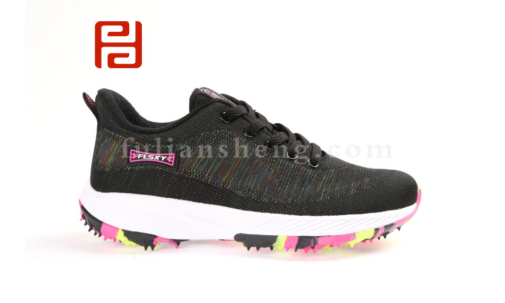 福連升炫彩女鞋時尚運動鞋軟釘底情侶款男女春季單鞋(圖4)