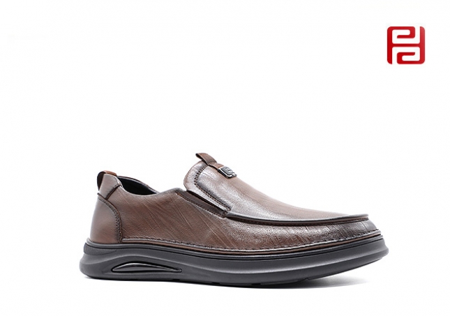 福連升冬季新款輕松工作男鞋商務休閑商務鞋