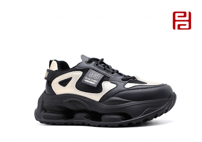 福連升冬季新品運動生活女鞋時尚運動老爹鞋