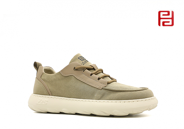 舒適休閑男鞋橡塑發泡鞋底3D緩震鞋墊棉麻里布