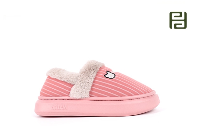 福連升冬季居家棉拖鞋女款
